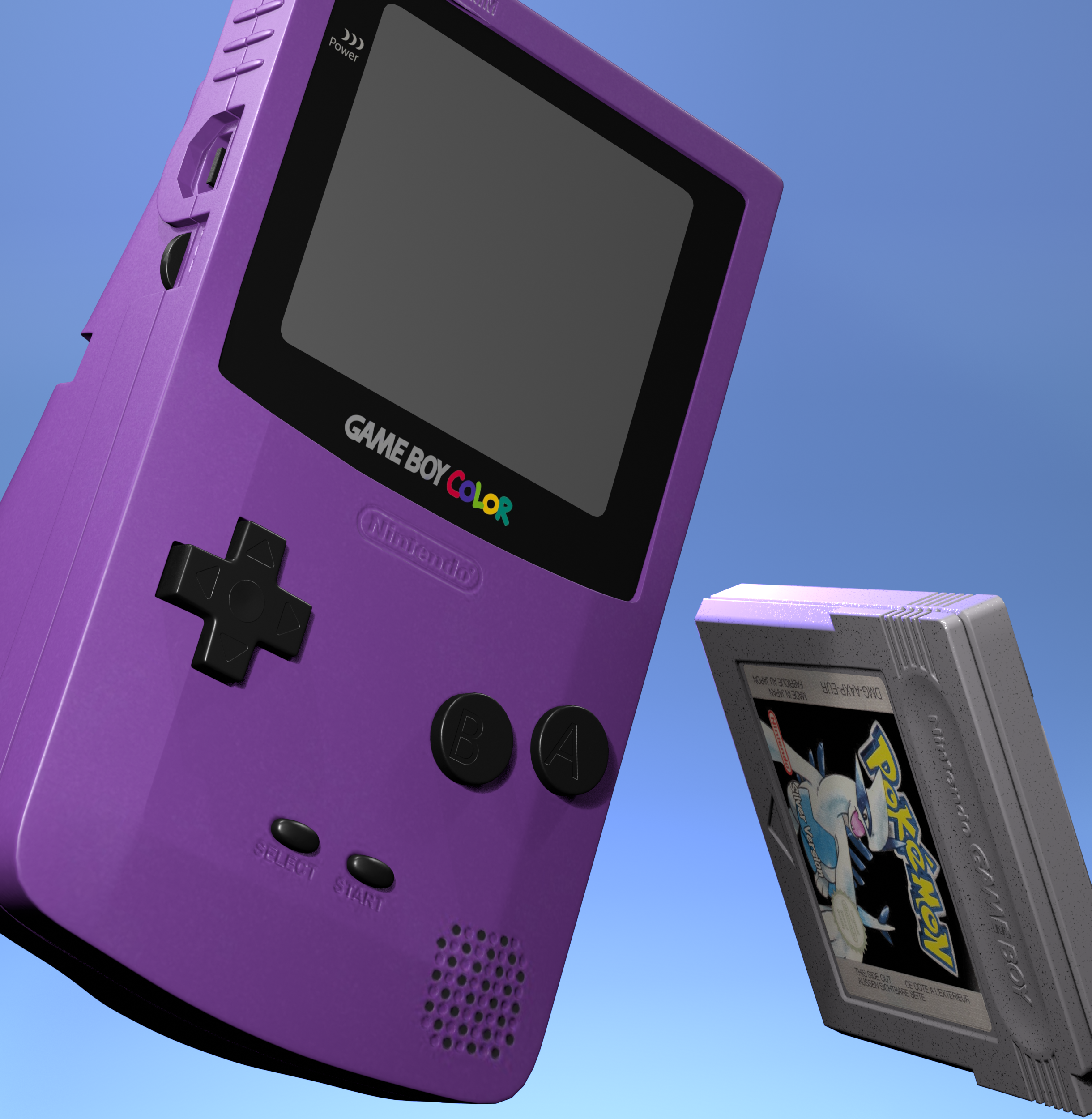 Gameboy and Gamecard